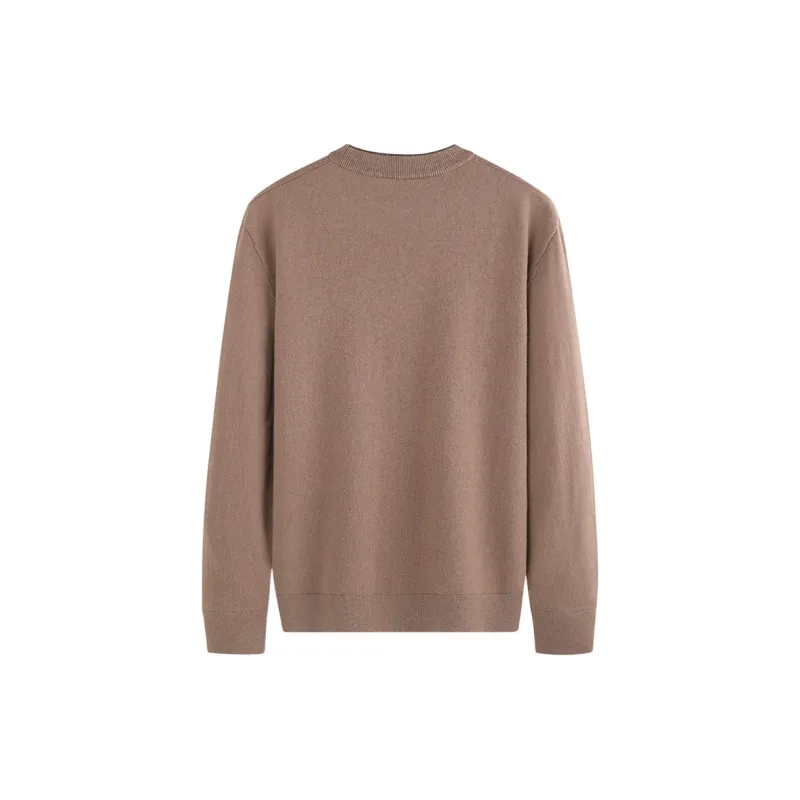 FIRS Sweater Men's Light Brown Coffee-1