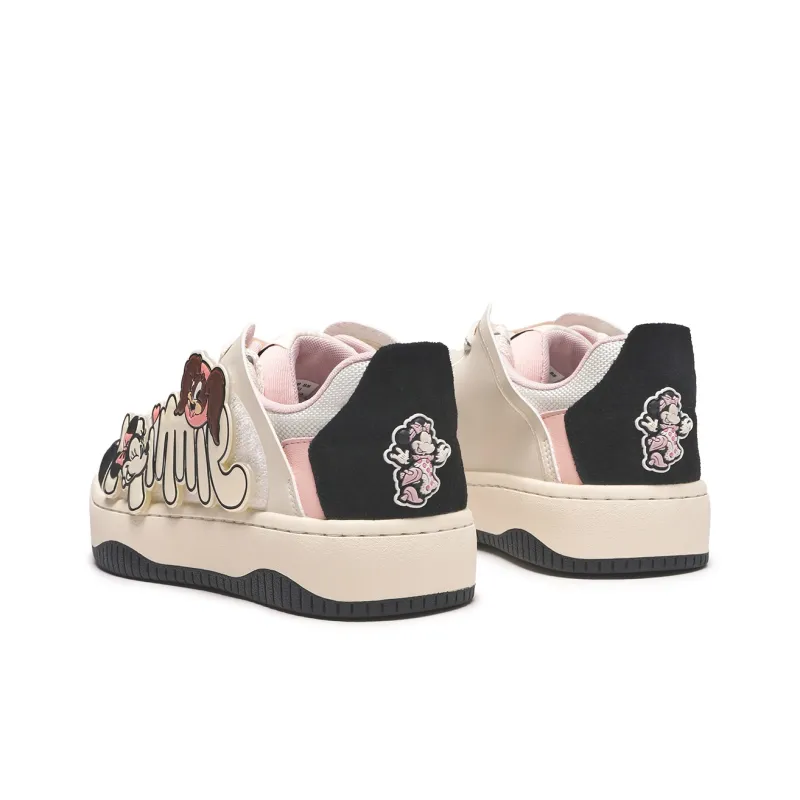 Disney x Hotwind CNY New Year Limited Collection Abrasion-Resistant Slip-Resistant Low-Top Skateboard Shoes Women's-12