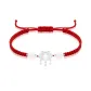 (Red) Peaceful Lock Bracelet