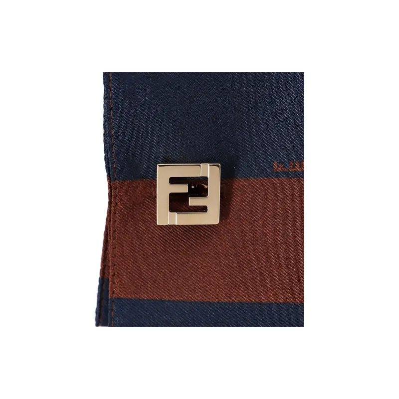 FENDI Striped Long Sleeved Shirt-3