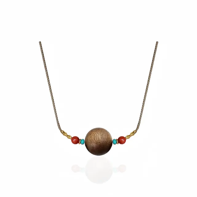 RIXIANGWAN Fragrance Agarwood Pendants Unisex-0