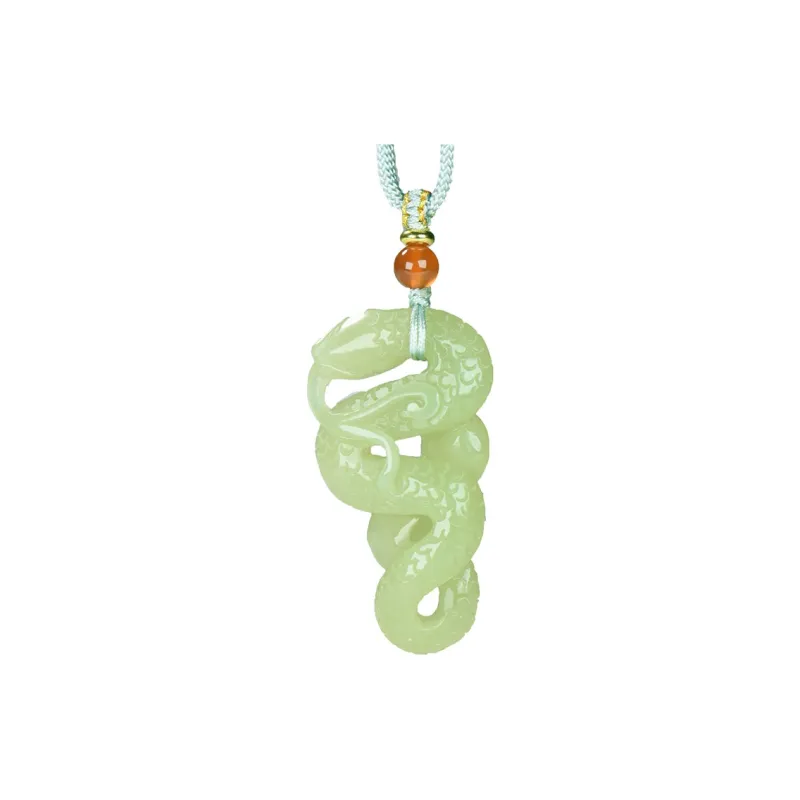 KUNYUYAO Hetian Jade Pendants White Jade Unisex-32