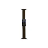 Plain Weave Straight 14MM Slim, Dark Coffee
