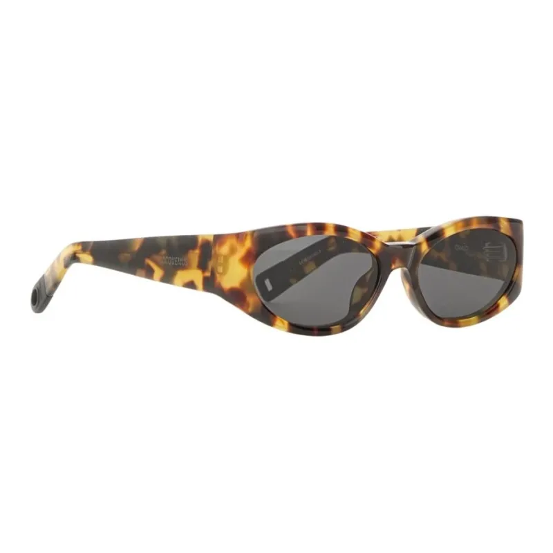 Linda Farrow Berta Tortoiseshell effect Oval frame Sunglasses-1