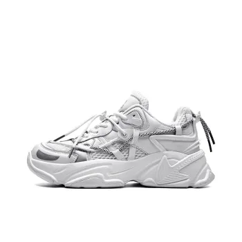 SOURCE Slip Resistant, Abrasion Resistant, Supportive, Balanced, Lightweight Low Top Chunky Sneakers Unisex