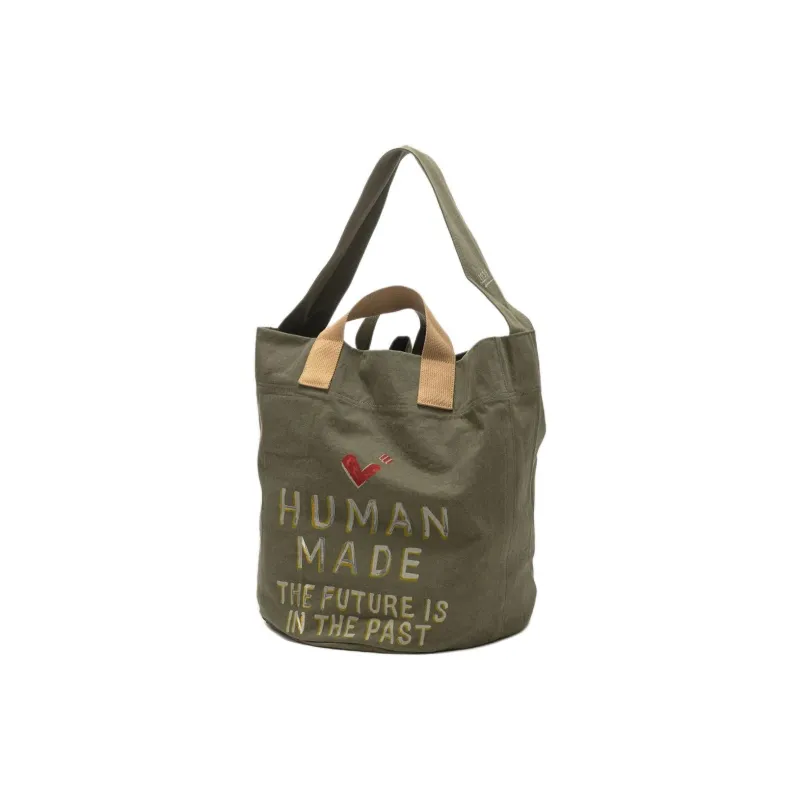 HUMAN MADE Slogan-print Tote Bag-2