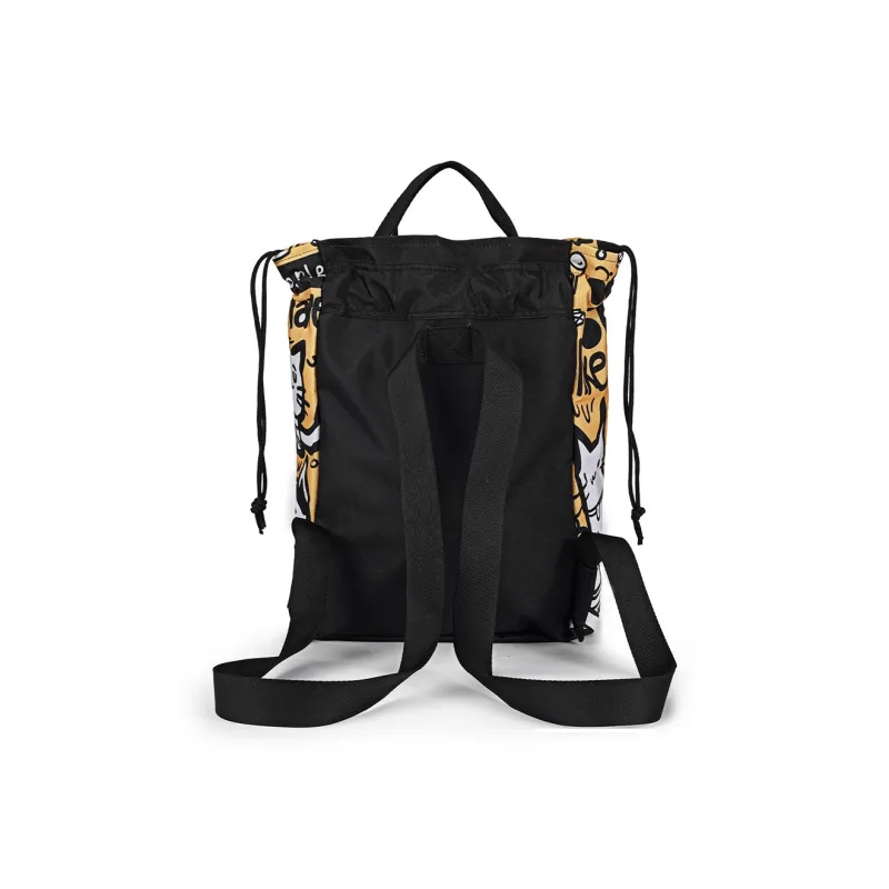 Dubaolu Fabric Basketball Backpack Large Size Unisex Black-15