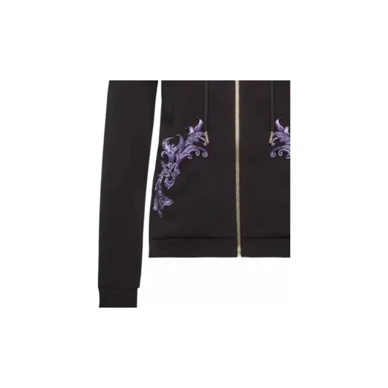 VERSACE Jackets Coats Women's Black-4
