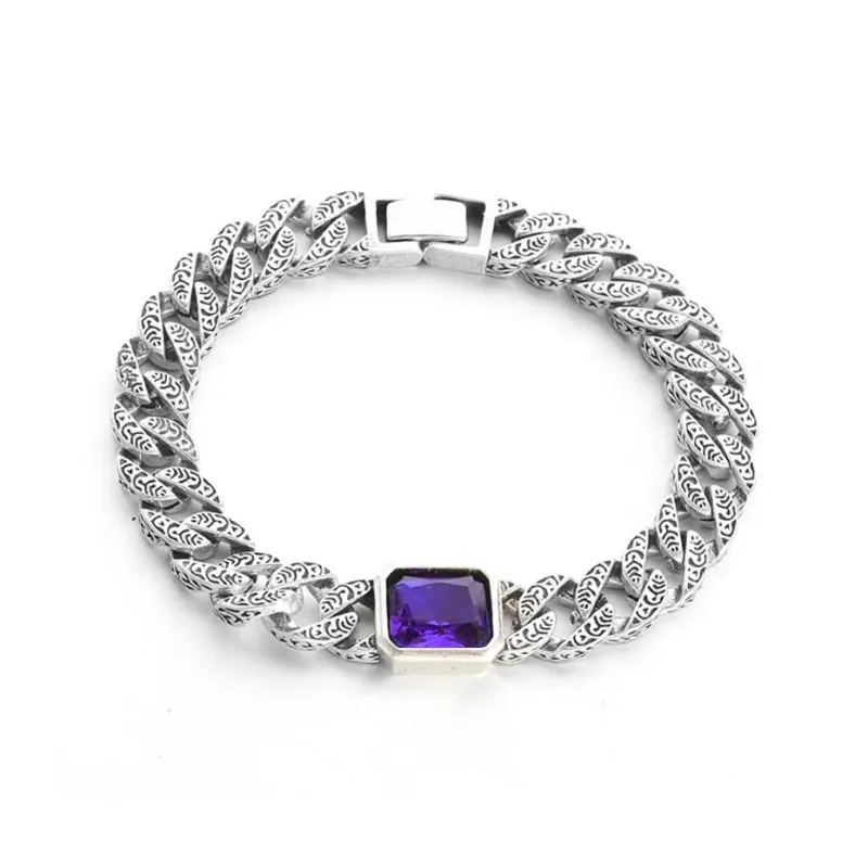 Shang Yinfu Alloy Bracelets Men's-5
