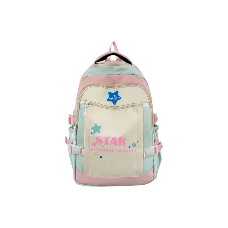 YUANTUZHE Nylon Backpack Women's Multicolor-9