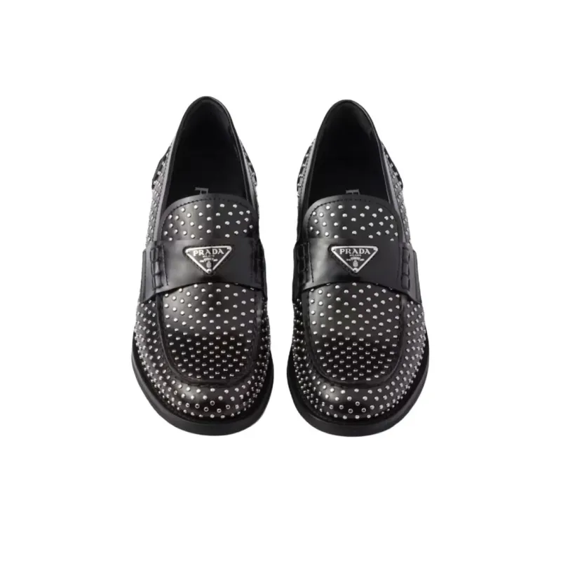 PRADA Loafers Women's Black-3