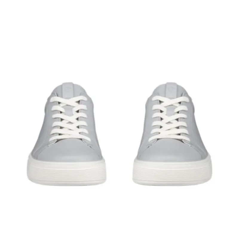 Ecco Street Tray Low Top Skateboard Shoes Women's Gray-4