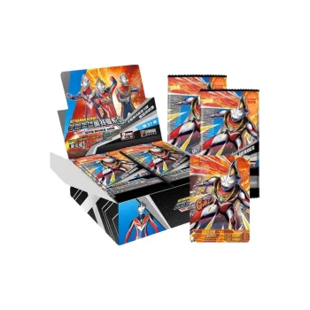 KAYOU Ultraman Cards 37th Set Deluxe Full Flash Edition IP/Anime Cards 30 Packs/box