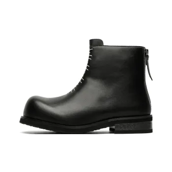 Chi Wolf Ankle Boots Men's Black