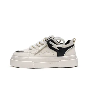 JKEM Warm Slip Resistant Cushioning Wear Resistant Height Increasing Low Top Skateboard Shoes Men's