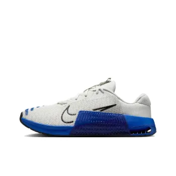 Nike Metcon 9 Anti Slip Wear Resistant Low Top Training Shoes Men's White Blue