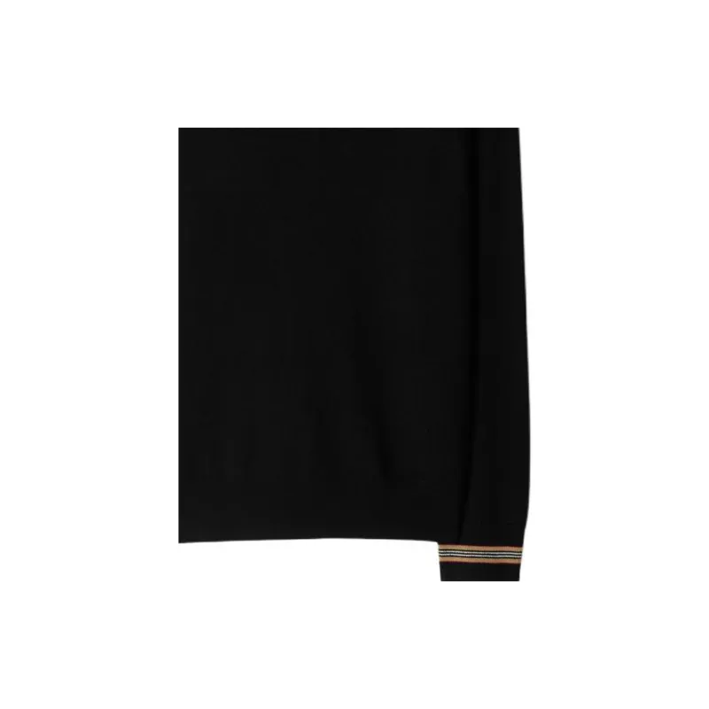 Burberry Sweaters Men Black-5