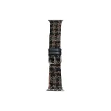 Leather-Chanel-Inspired Strap-Black Green Square