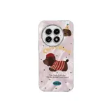 Silver-Red-Clothed Dachshund Q Pink