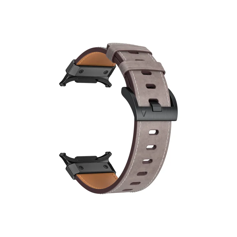 Vobafe Samsung Compatibility Watch Band 218mm 47mm Genuine Leather Material-8