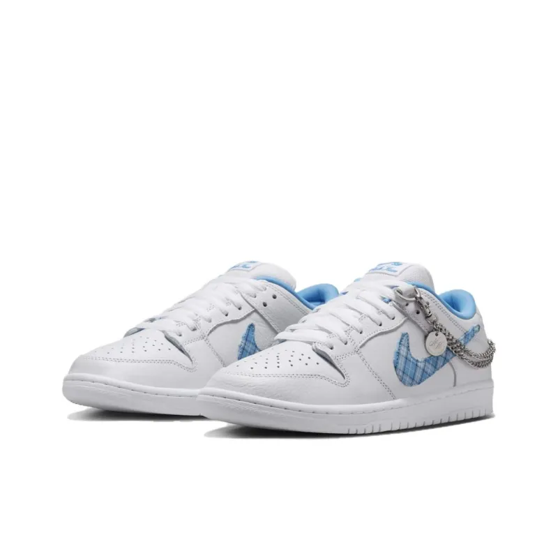 Nike SB Dunk Low Pro X Nicole Hause White And University Blue-2