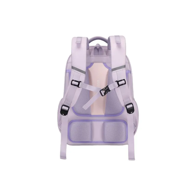 RUIPAI Polyester With PU Backpack Regular Unisex Interstellar Blue/Taro Purple/Colorful Blue/Cherry Blossom Pink-3