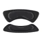 Black[2 Pack]Leather Shoes Exclusive | Abrasion-Resistant Heel Pads