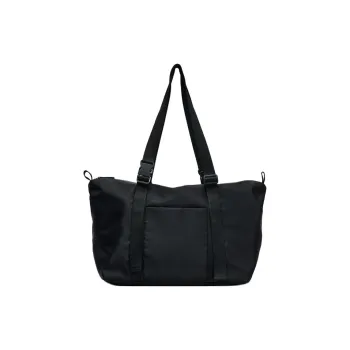 ZARA Polyamide Tote Bag Shopping Bag Shoulder Bags Women's Black