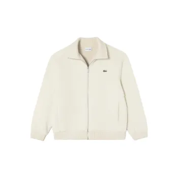 LACOSTE Velvet feel Coat Men's White