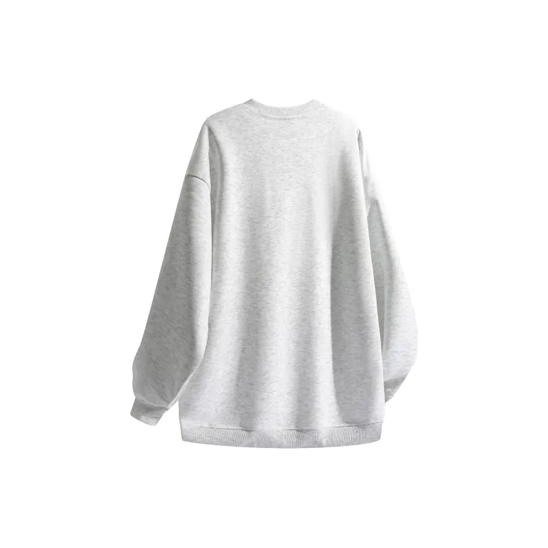 Kepu Sweatshirt Unisex Navy Blue With White Print-15