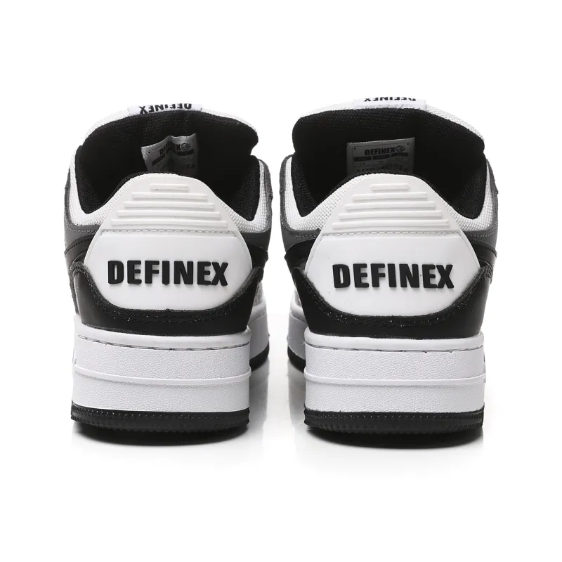 DEFINEX Low-Top Skateboard Shoes Unisex White-17