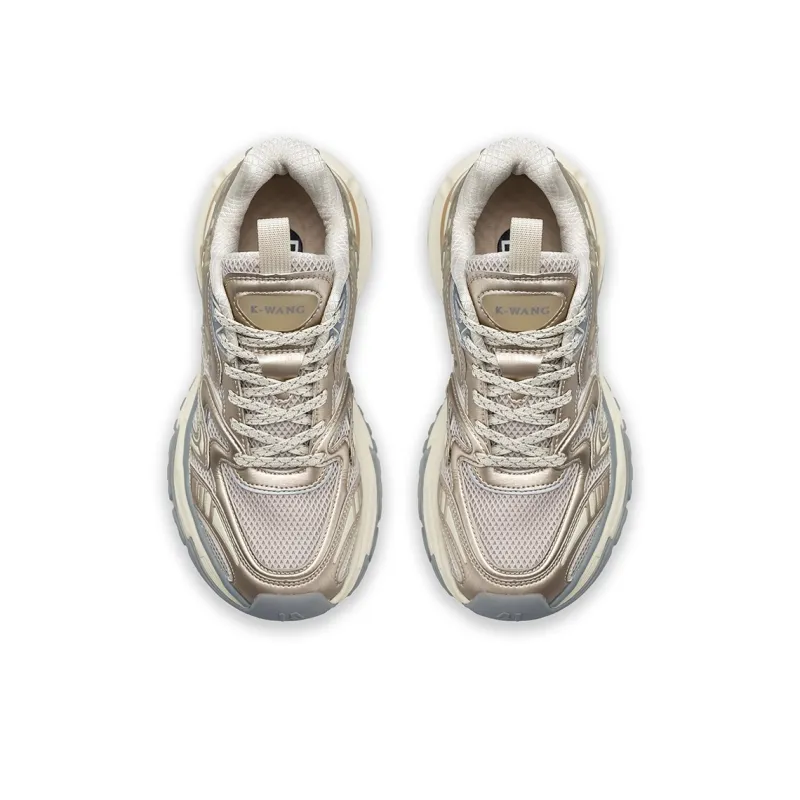 BASLS Moon Exploration Series Mecha Style Breathable Slip Resistant Low Top Chunky Sneakers-11