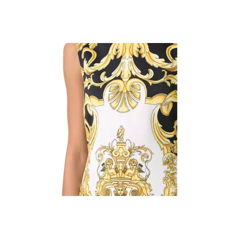 VERSACE Sleeveless Dress Women's Multicolor-4