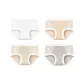 Snowflake White+Light Orange+Light Apricot+Silver Gray