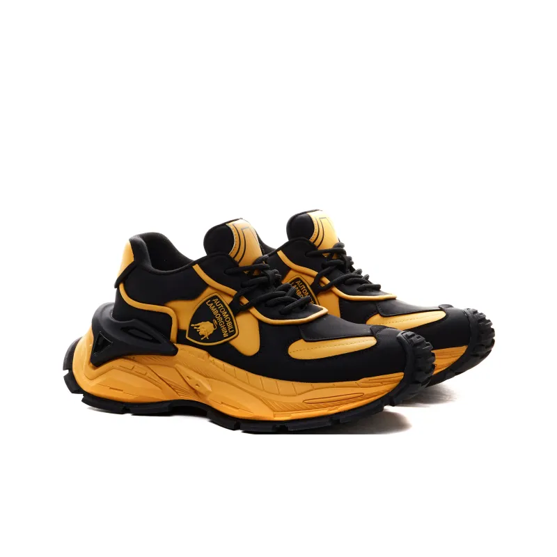 Automobili Lamborghini SVJ Cushioning, Slip Resistant, And Abrasion Resistant Low Top Chunky Sneakers Unisex-11