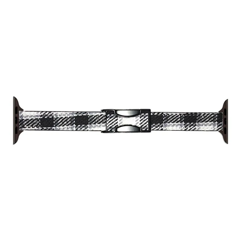 ZHENGGUANG Watch Band Apple Compatibility Woolen, Genuine Leather Material-13