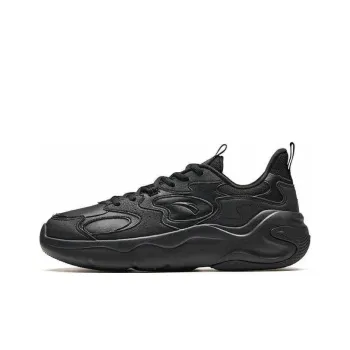 Anta Gravity 2 Anti Slip Wear Resistant Low Top Casual Shoes Men's Basic Black