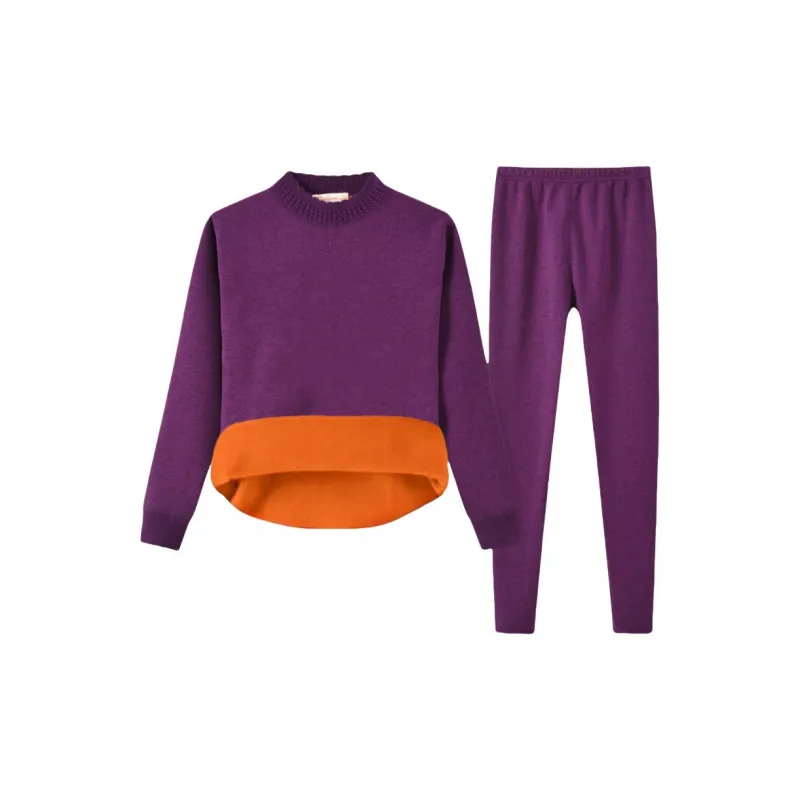 Lan Miao Women's Thermal Sets-11