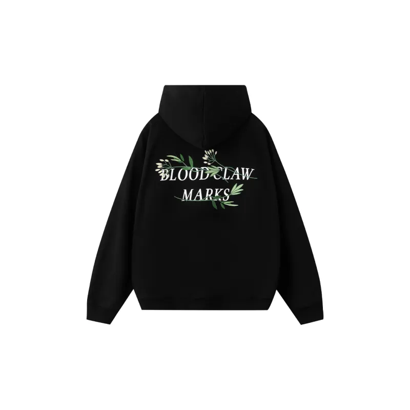 Suamoment Sweatshirt Spring And Fall American Trendy Loose Fit Casual Hoodie Unisex-1