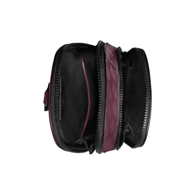 MONTBLANC Calfskin Crossbody Bag Women's Red-3