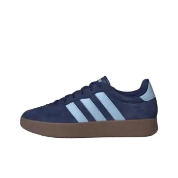 Adidas BARREDA Anti Slip Wear Resistant Low Top Skateboard Shoes Men's Blue