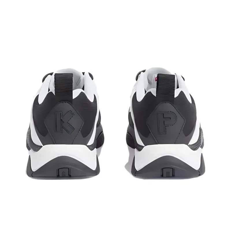 KENZO X TRAINER Low Top Casual Shoes Men's White Black-3