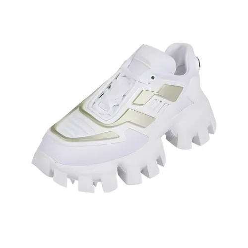 PRADA Low Top Chunky Sneakers Women's White