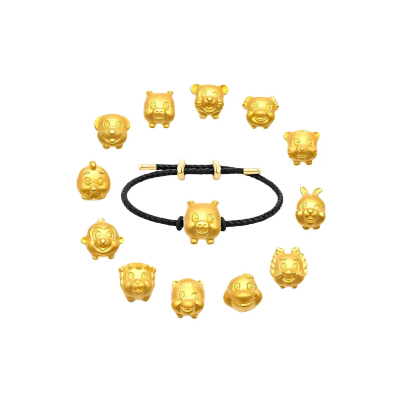 YASHENGZHUBAO Gold Bracelet Unisex-25