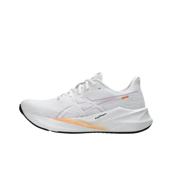 Asics Abrasion Resistant Low Top Running Shoes Women's White Purple