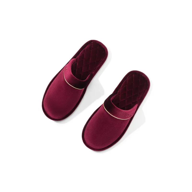 Barphil Men's & Women's Indoor Home Fall & Winter Slip Resistant Cotton Slipper With Soft Sole Closed Toe Casual-14
