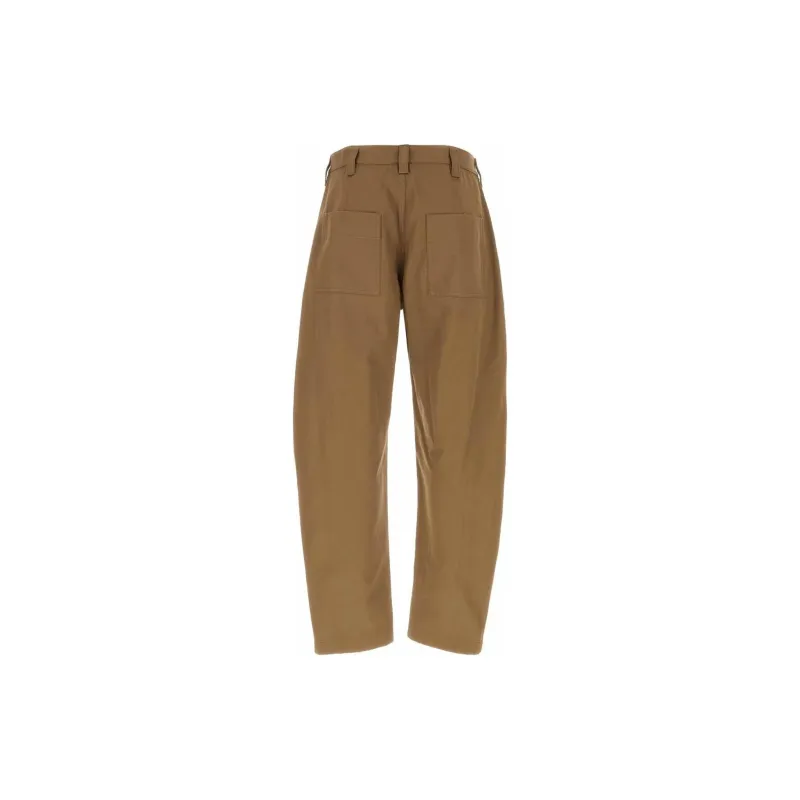 Bottega Veneta Zipped Tapered Leg Trousers-1