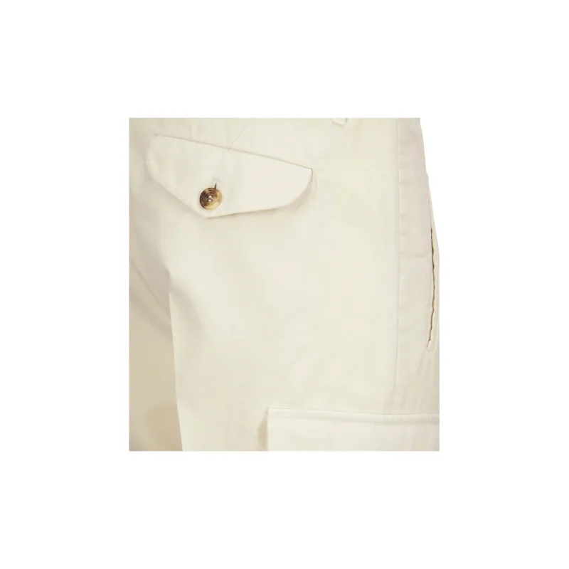 Brunello Cucinelli Pleat Detailed Tapered Cargo Pants-3