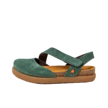 Art RHODES Casual Single Shoes 3.5cm Women's Green