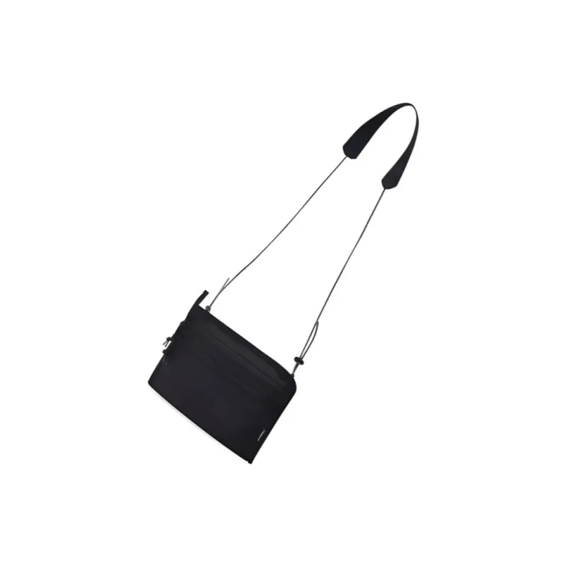 Converse Polyester Shoulder Bag Crossbody Bag Regular Unisex Black-2
